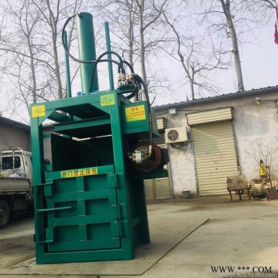 潍坊油漆桶专用挤扁机 启航编织袋打包机 电动式油漆桶打包机图8