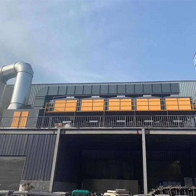 喷漆房rco有机废弃处理 污水厂催化燃烧设备 油漆厂废弃处理设备  欣千环保  高效品质  售后无忧图3