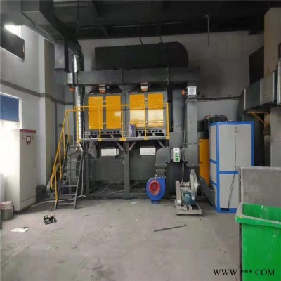 喷漆房rco有机废弃处理 污水厂催化燃烧设备 油漆厂废弃处理设备  欣千环保  高效品质  售后无忧图5