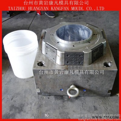 供应塑料涂料桶模具,18L 20公斤25公斤油漆桶模具 化工桶开模具价格图2