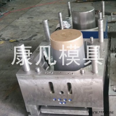 供应塑料涂料桶模具,18L 20公斤25公斤油漆桶模具 化工桶开模具价格图1