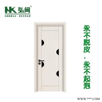【弘阔木门】厂家批发油漆木门图8