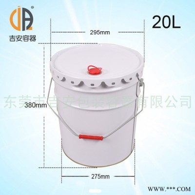 供应JAPC品牌18L/20L马口铁桶花兰桶 内涂漆油漆桶带机油嘴图4