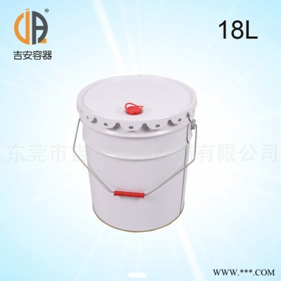 供应JAPC品牌18L/20L马口铁桶花兰桶 内涂漆油漆桶带机油嘴图3