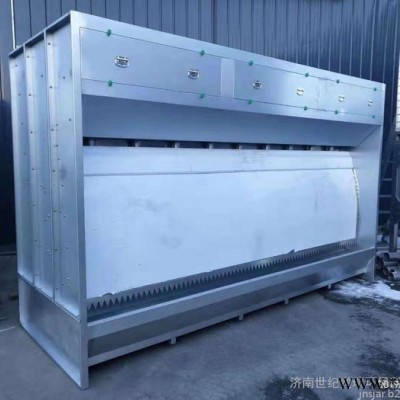 世纪奥瑞厂家定制水漩柜 漆雾处理水旋喷漆柜 家具油漆房图2