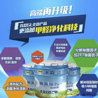 涂霸漆 内墙涂料 室内涂料 乳胶漆 涂料 油漆 纳米抗污图2