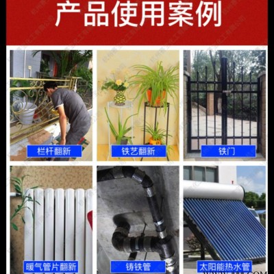 普洛斯氟碳漆防盗门油漆金属漆防锈漆铁栏杆漆户外防腐各色调色图3