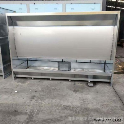 水旋柜 漆雾处理水旋喷漆房 家具油漆房现货供应厂家世纪奥瑞图4