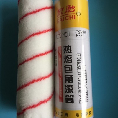 厂家推出热熔9寸单红条无死角滚筒 油漆工具辅料  滚筒刷 凯驰牌图2