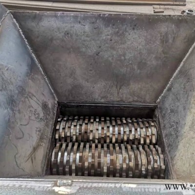 盛朗机械800 金属撕碎机 小型撕碎机 塑料桶铁桶油漆桶破碎机图5