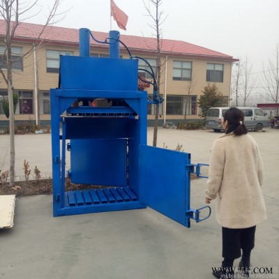 科博 立式打包机  废弃油漆桶压扁机型号 油漆桶压扁机图5
