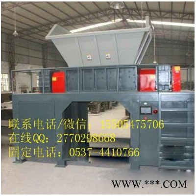 供应 油漆桶双轴撕碎机 金属易拉罐双轴撕碎机 废旧压块撕碎机图3