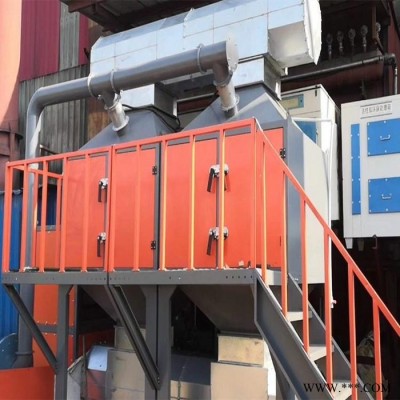 催化燃烧供应厂家 油漆废弃处理催化燃烧设备 大型布袋除尘器  欣千环保 **价廉  诚信经营图4