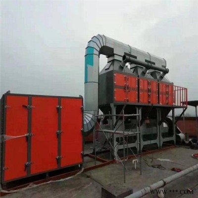 催化燃烧供应厂家 油漆废弃处理催化燃烧设备 大型布袋除尘器  欣千环保 **价廉  诚信经营图5