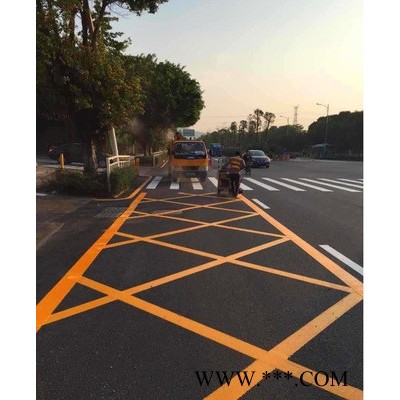 聚信涂料马路划线漆车位工程反光油漆停车场水泥地面耐磨黄色快干 **  欢迎来电咨询图3