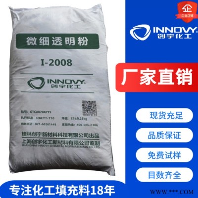 创宇I-2008高质量特透粉工业级2500目微细透明粉高透明涂料油漆用图2