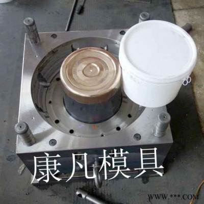 供应塑料桶模具 1升至25升涂料桶模具，油漆桶模具 润滑油桶模具食品包装桶模具厂图3