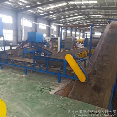 恒德610易拉罐油漆桶粉碎机    废旧塑料玩具撕碎机    大型废旧轮胎破碎机图8
