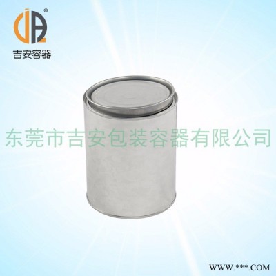 1L圆形铁罐透明光油铁罐1公斤油漆铁罐化工铁罐1升马口铁罐价格实惠图4
