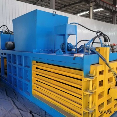 石成金    200型卧式废纸打包机 秸秆卧式打包机 大型油漆桶打包机图6