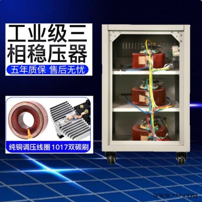 电气AVR-100KVA 三相稳压器隧道施工专用升压器补偿式自动稳压器大型电力稳压器200KW 200千瓦自动调压器图4