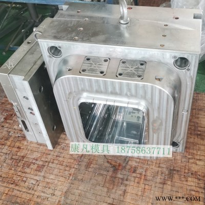 现货包装桶模具 25升方桶模具塑胶桶模具 塑料涂料桶磨具，油漆桶模具 注塑模具图3