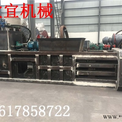 大型液压废纸打包机 卧式废旧纸箱塑料瓶打包机 废旧油漆桶打包机图7