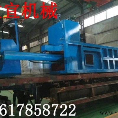 大型液压废纸打包机 卧式废旧纸箱塑料瓶打包机 废旧油漆桶打包机图2
