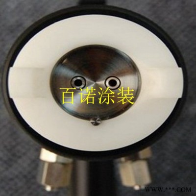 供应双喷头喷漆枪 双喷油漆喷枪 液体静电喷枪 配件图1