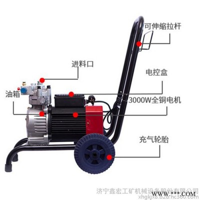 电动高压无气喷涂机 XH-6000T喷乳胶漆机 电动油漆喷漆机图4
