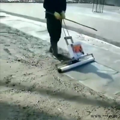 无碳刷覆膜机  覆膜机操作视频   覆膜机生产基地   电动混凝土覆膜机图3