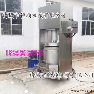 水蜜桃、柑橘酵素、橘子皮酵素酱压榨机 工业油、油漆渣固液分离设备图3