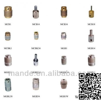 曼德MCBK1金刚石工具东成碳刷磨轮砂轮玻璃陶瓷研磨工具多尺寸磨轮五金配件图2