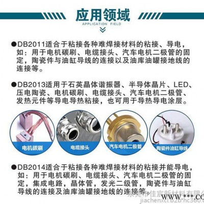 双键** 环氧树脂铜粉导电胶 DB2014 接头电机碳刷集成电路导电胶 胶粘剂 双键导电胶图6