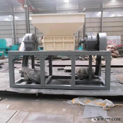 重型金属撕碎机 800型金属破碎机 油桶油漆桶双轴撕碎机图5