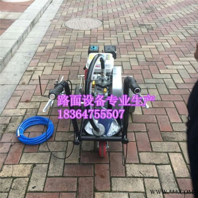 遵义交通标志线划线机 手推式冷喷汽油划线机划线车油漆防暑漆图8