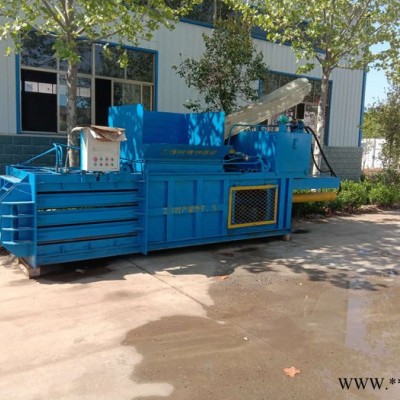 科博油漆桶纸板油漆桶压包立式液压打包机 废品废料编织袋易拉罐塑料瓶压缩打包机图2