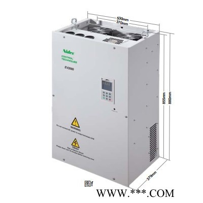 艾默生尼得科变频器EV2000-4T0370G1/0450P1 380V  37KW重载矢量变频器图1