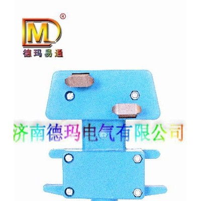 多极滑触线集电器 安全滑触线供电器 碳刷接触型集电器 双刷集电器图3