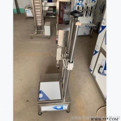 小型半自动灌装设备 油漆润滑油灌装机 油类液体灌装机 单头简易称重式灌装机图3
