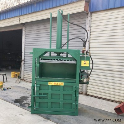 多种型号小型油漆桶油桶压扁机 液压打包机 立式废品压块机价格图4