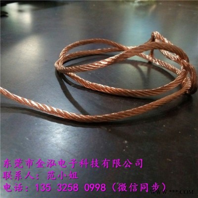 金泓TS/TSP 电工铜电刷线  碳刷、电容，电机，仪表等电气设备制造专用电刷线图5