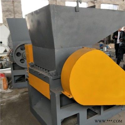 富德300重型废铁易拉罐粉碎机塑料油漆桶撕碎机复合破碎设备矿泉水瓶破碎粉碎机图8