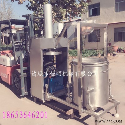 水溶性油漆渣脱水固液分离压榨机 蓝莓、树莓果酒榨汁机图5