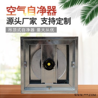 湖北油漆过滤器定制ZJ-600吊顶式空气自净器ffu空气净化单元图4