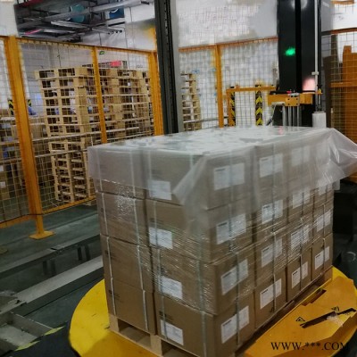 在线缠绕机 覆顶型托盘缠绕机 油漆燃料包装机 转盘包装机图5