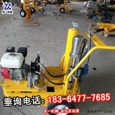 宜昌油漆划线车 手推式冷喷混凝土划线机 橡胶跑道划线车批发销售图2