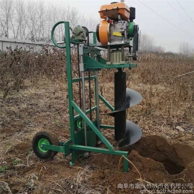 种树打坑机 轻便植树打孔机 立柱打洞机厂家图6