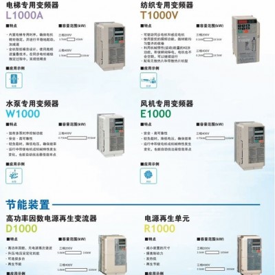 供应YASKAWA安川CIMR-LB4A0112ABA电梯专用变频器图3
