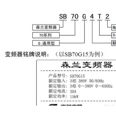 SB70G55T4森兰变频器图5